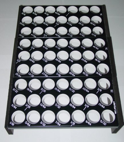hold up to 22 pcs Details about    rack holder for 5C collet 